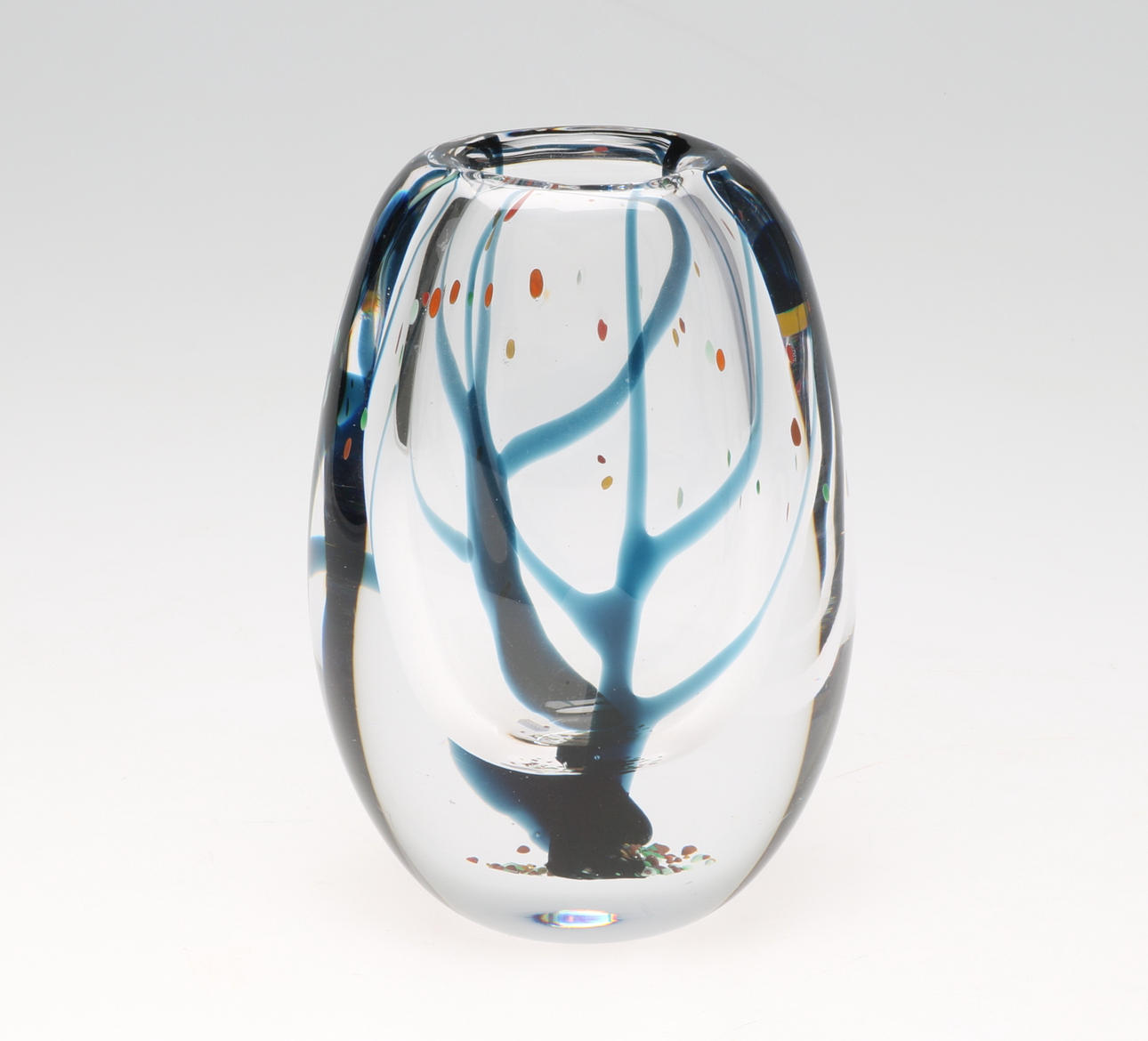 KONSTGLAS, "Höst", Vicke Lindstrand, Kosta, 1950/60-tal.