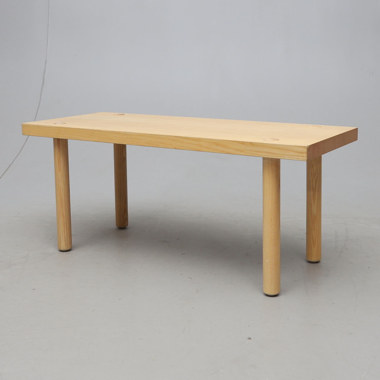 A bench/coffee table, box, Stockholm 2017, IKEA.