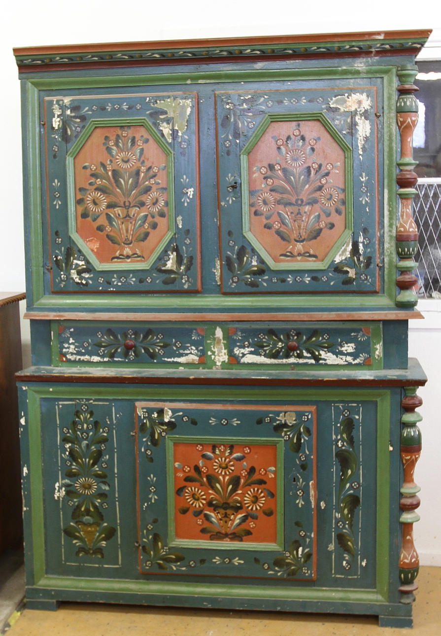 SKÅP, allmoge, 1700/1800-tal.