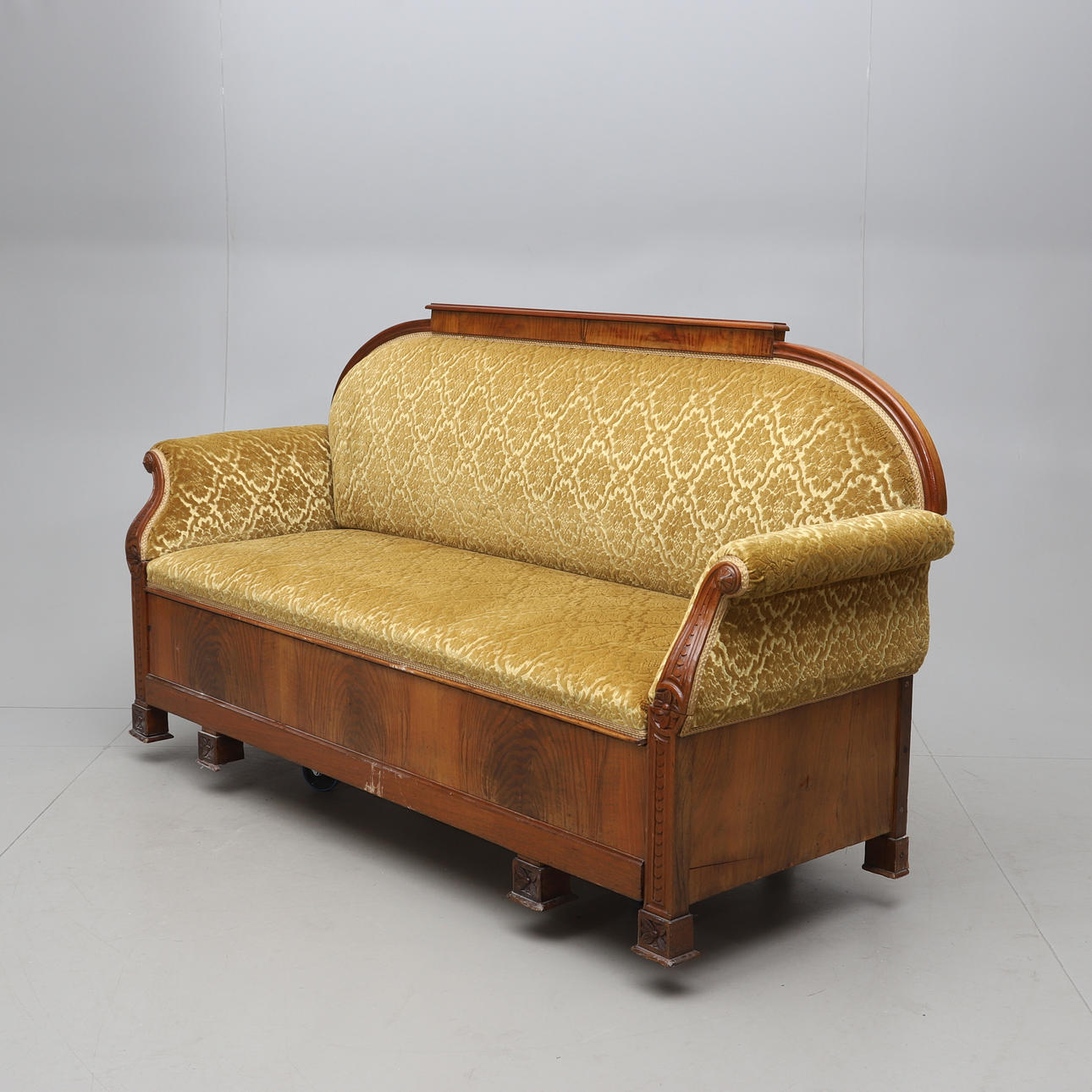 SOFA, wood, extendable, 1800/20th century.