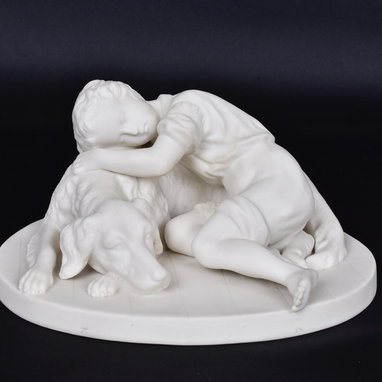 FIGURINE, Parian, Gustavsberg.