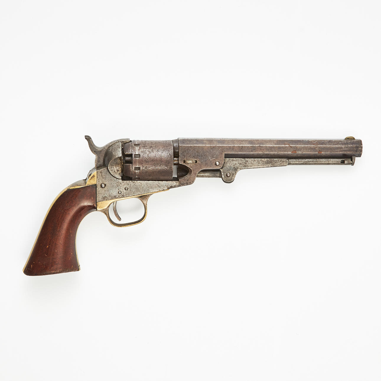 PERCUSSION REVOLVER, American, Manhattan Firearms Manufacturing Co ...