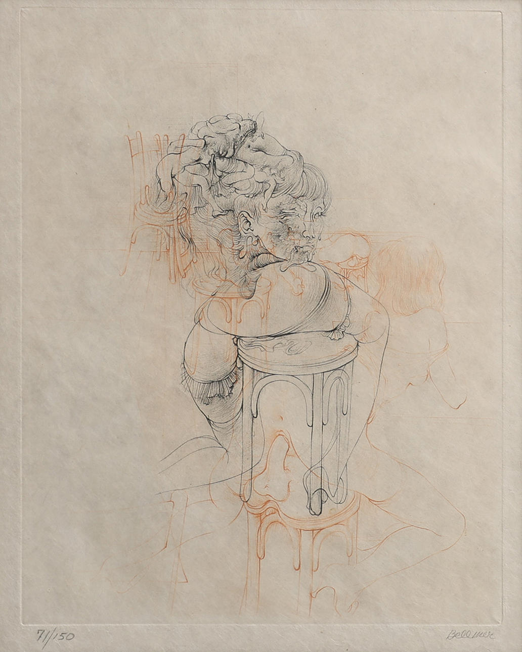 HANS BELLMER. ZUSAMMENSETZUNG.