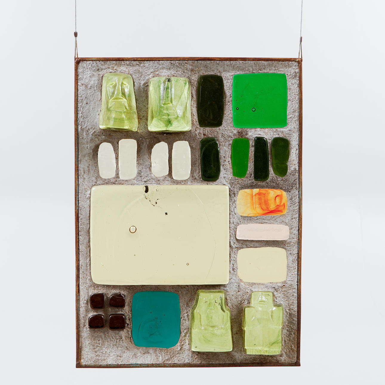 ERIK HÖGLUND. Malerei, Beton, Glas.