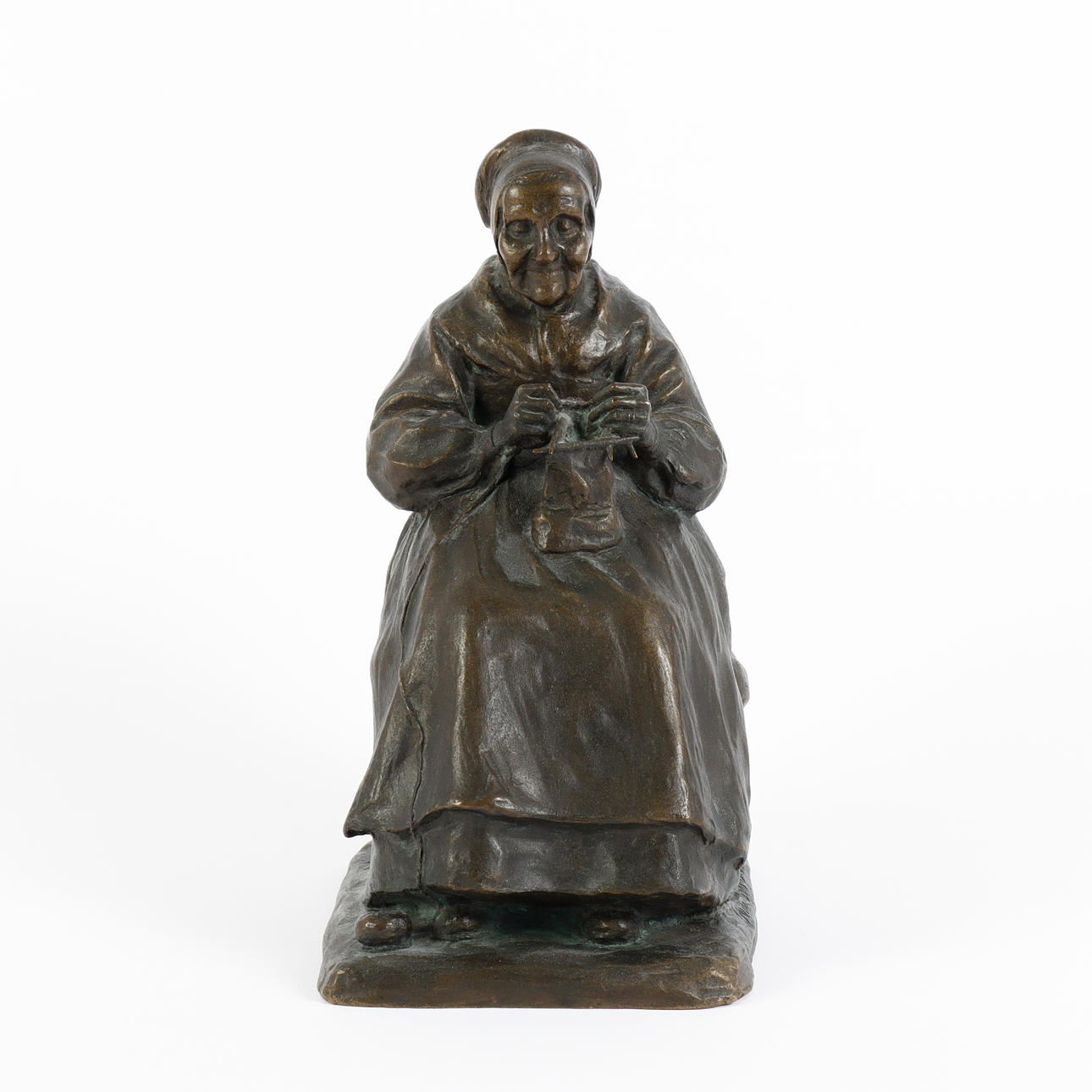 GERDA SPRINCHORN. Håndarbejdende kvinde.