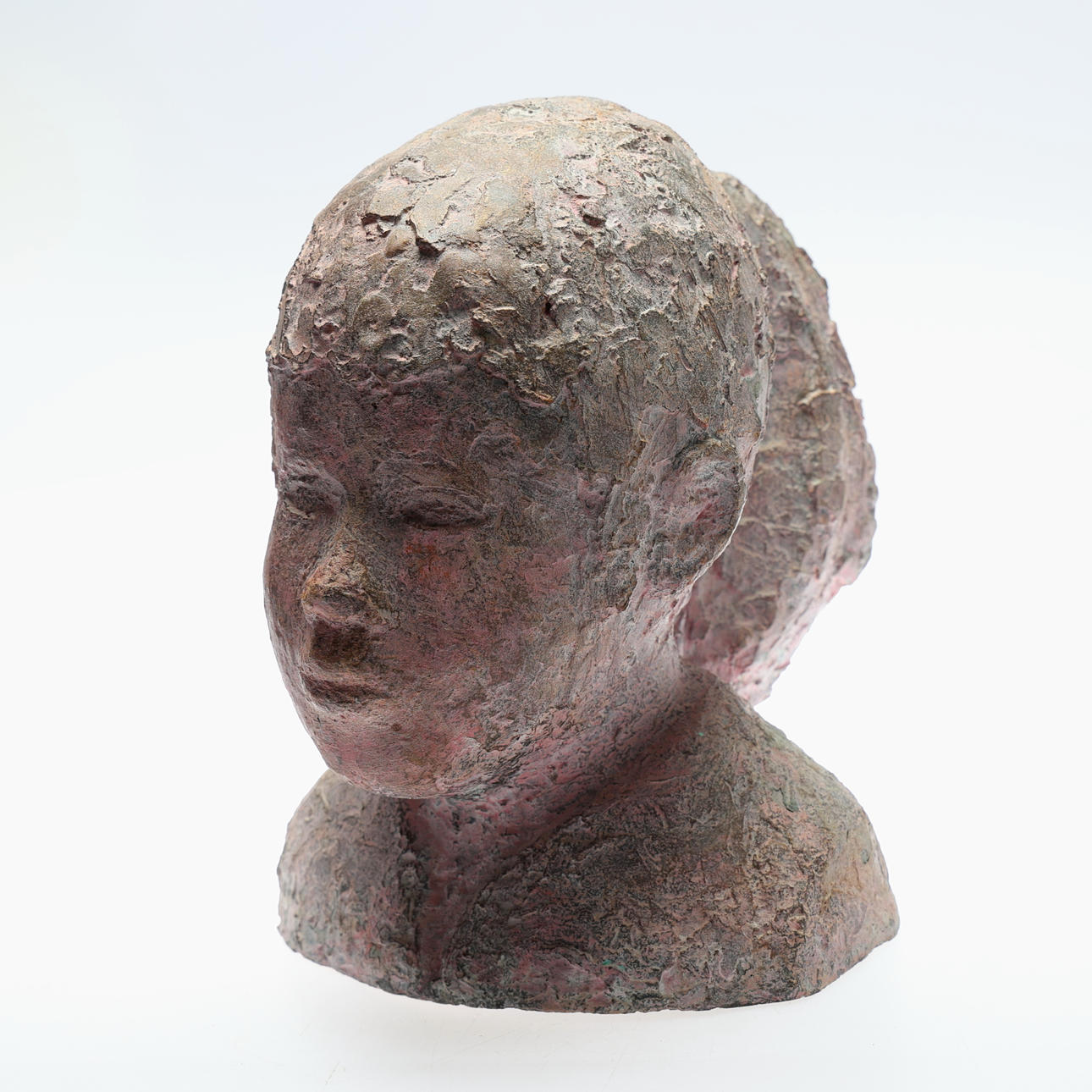 ERIK PERSSON. Sculpture, signed EP, patinated bronze.
