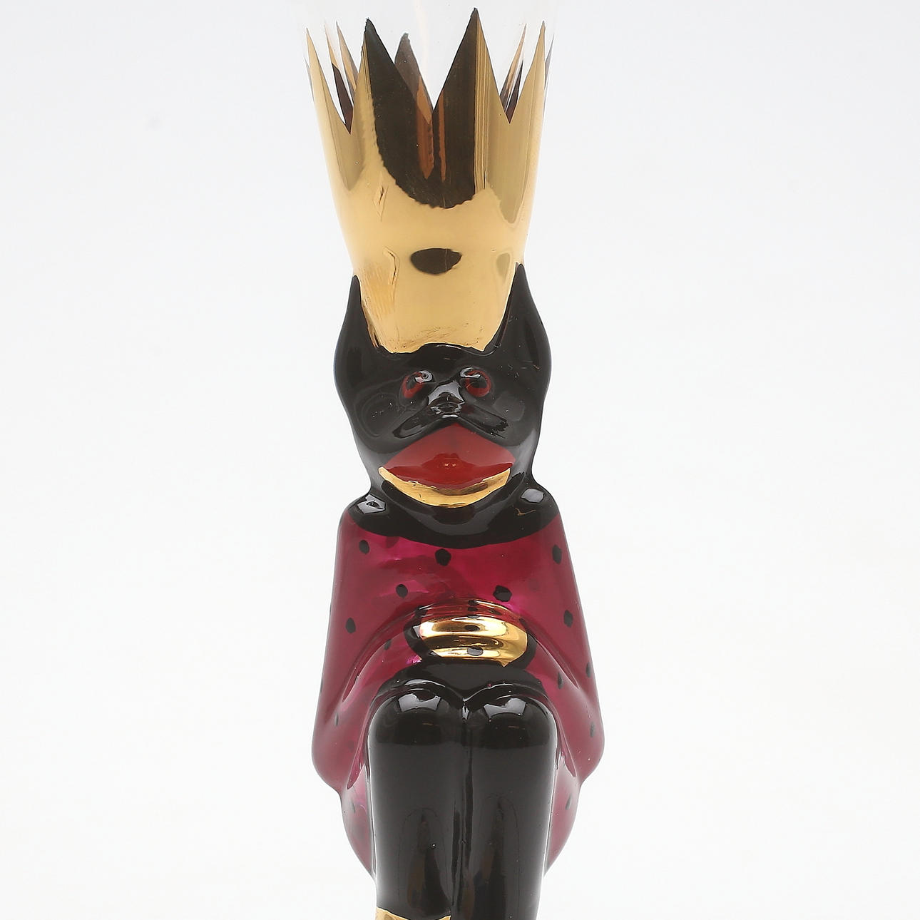 GUNNAR CYRÉN. Snapsglas, "Plommon", Orrefors, ur Nobel-serien, för Karolinska Institutet, 2011.