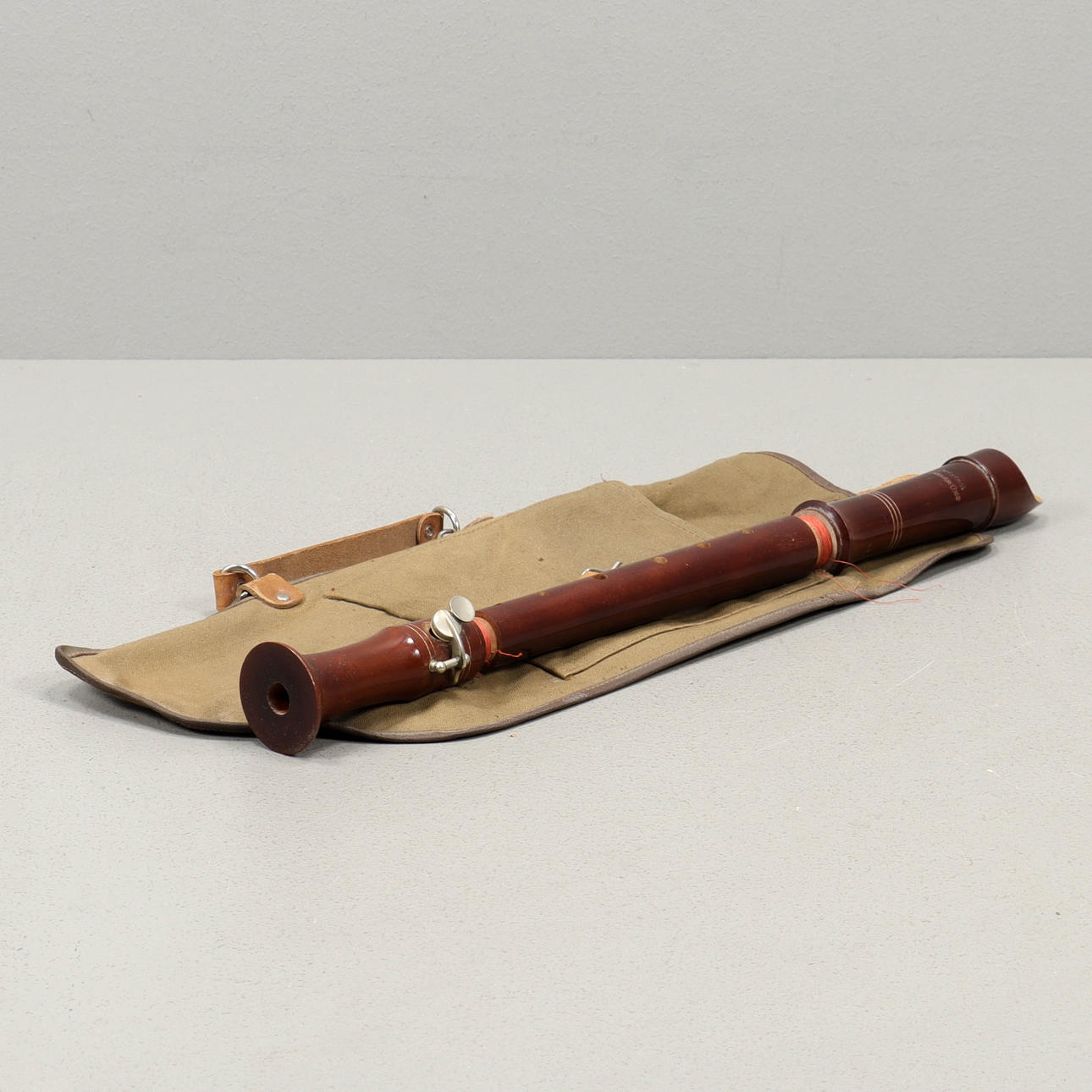 BLOCKFLÖJT i fodral.