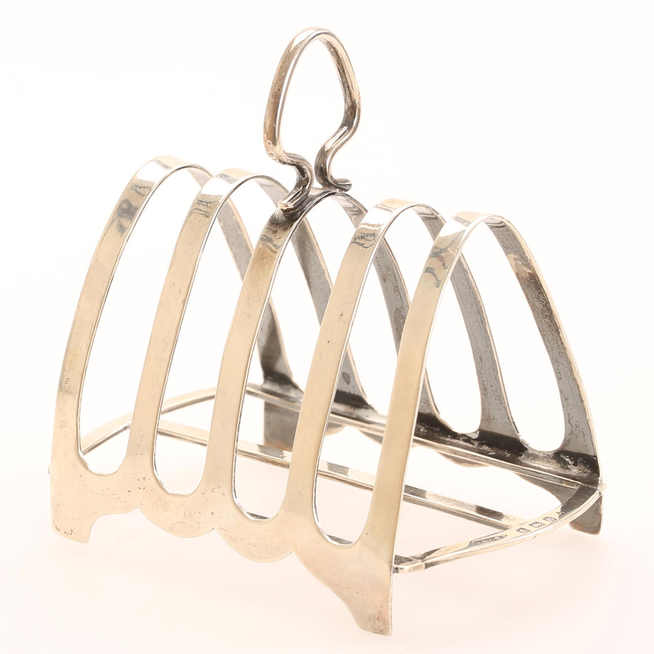 TOASTSTÄLL, silver, S Blanckensee & Son, Birmingham 1926.