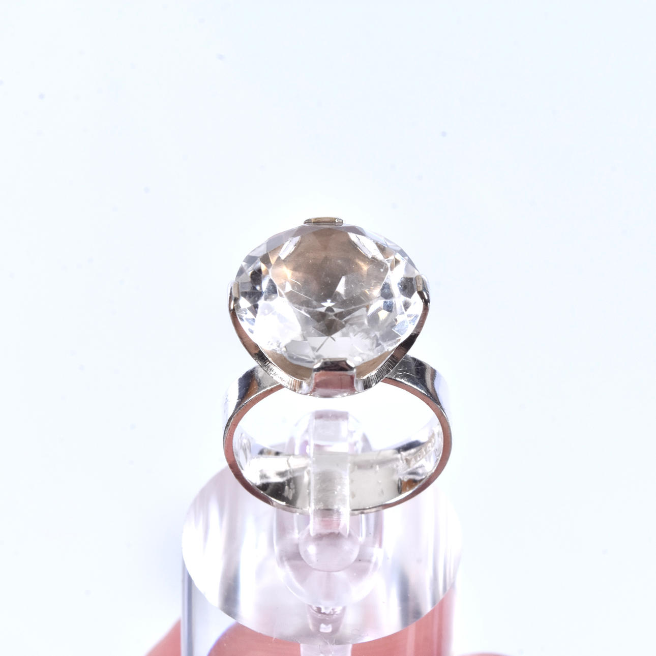 Sormus, hopeaa, Alton, Falköping 1968.