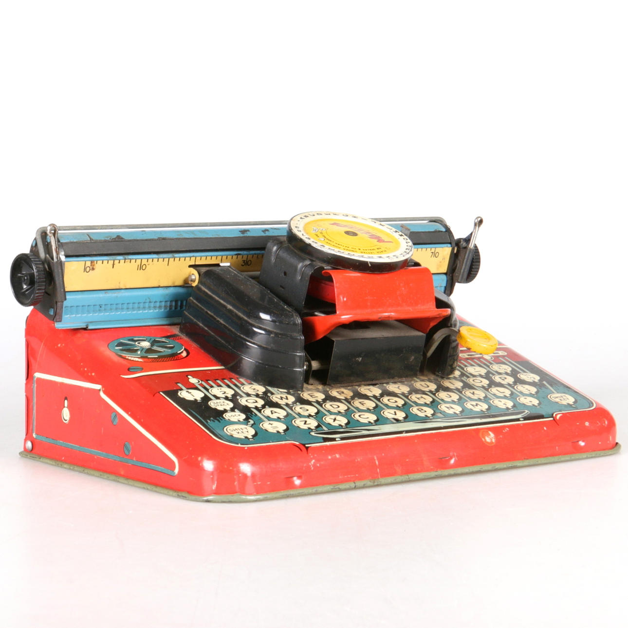 SKRIVMASKIN, plåt, The Mettype Junior, England, 1900-talets mitt.