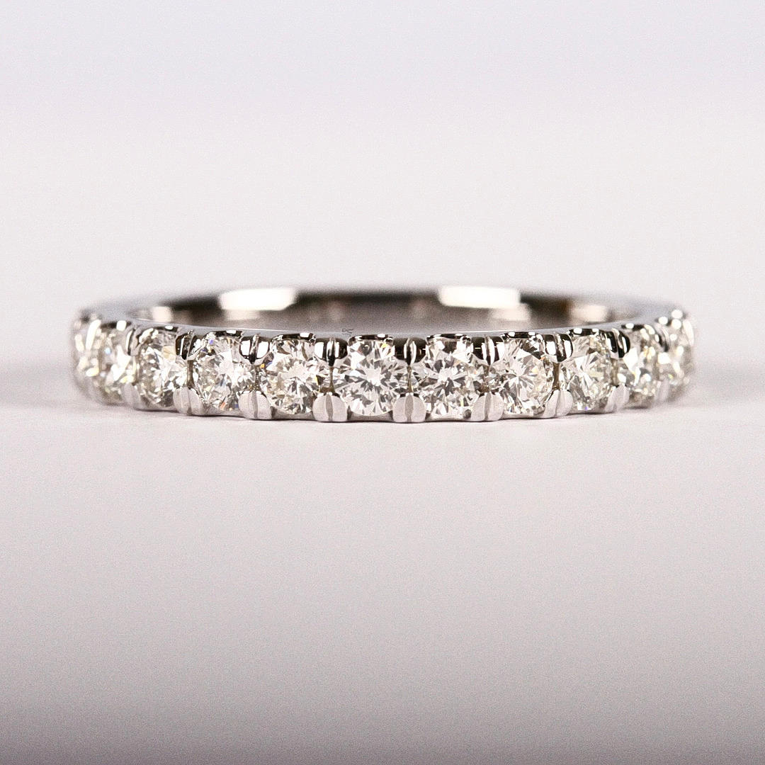 ALLIANCE RING, 0,69ct, white gold 18K.