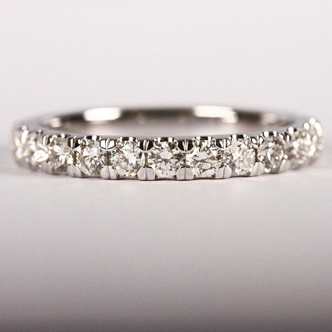 ALLIANCE RING, 0,69ct, white gold 18K.