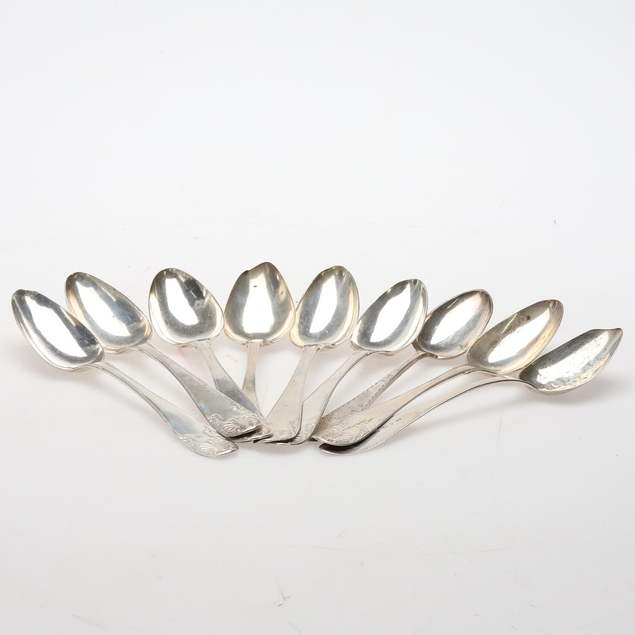 ESSLÖFFEL, Silber, 526 Gramm.