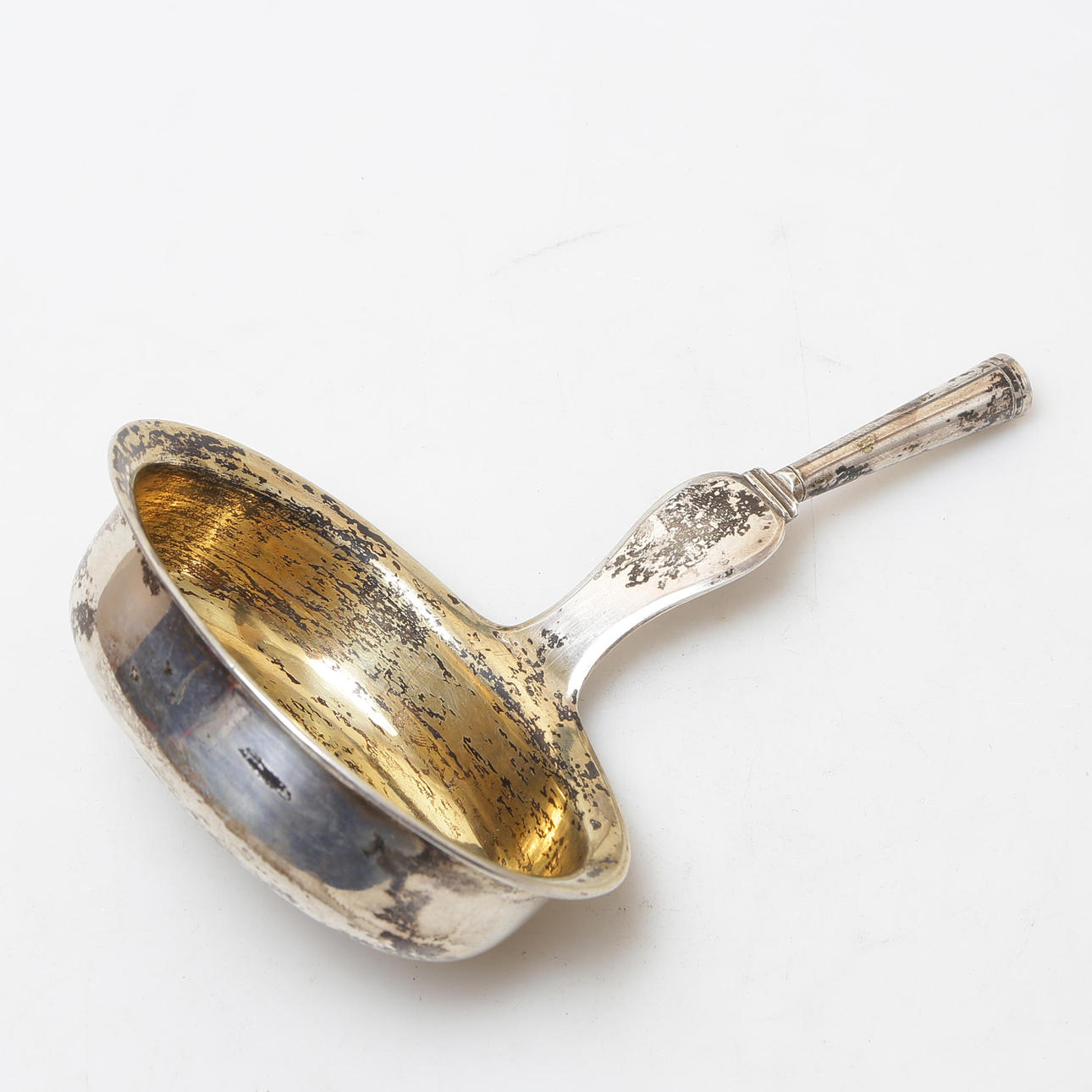 P. LUHDE GERMANY, SOUP SPOON, SILVER, 800 CRESCENT CROWN.