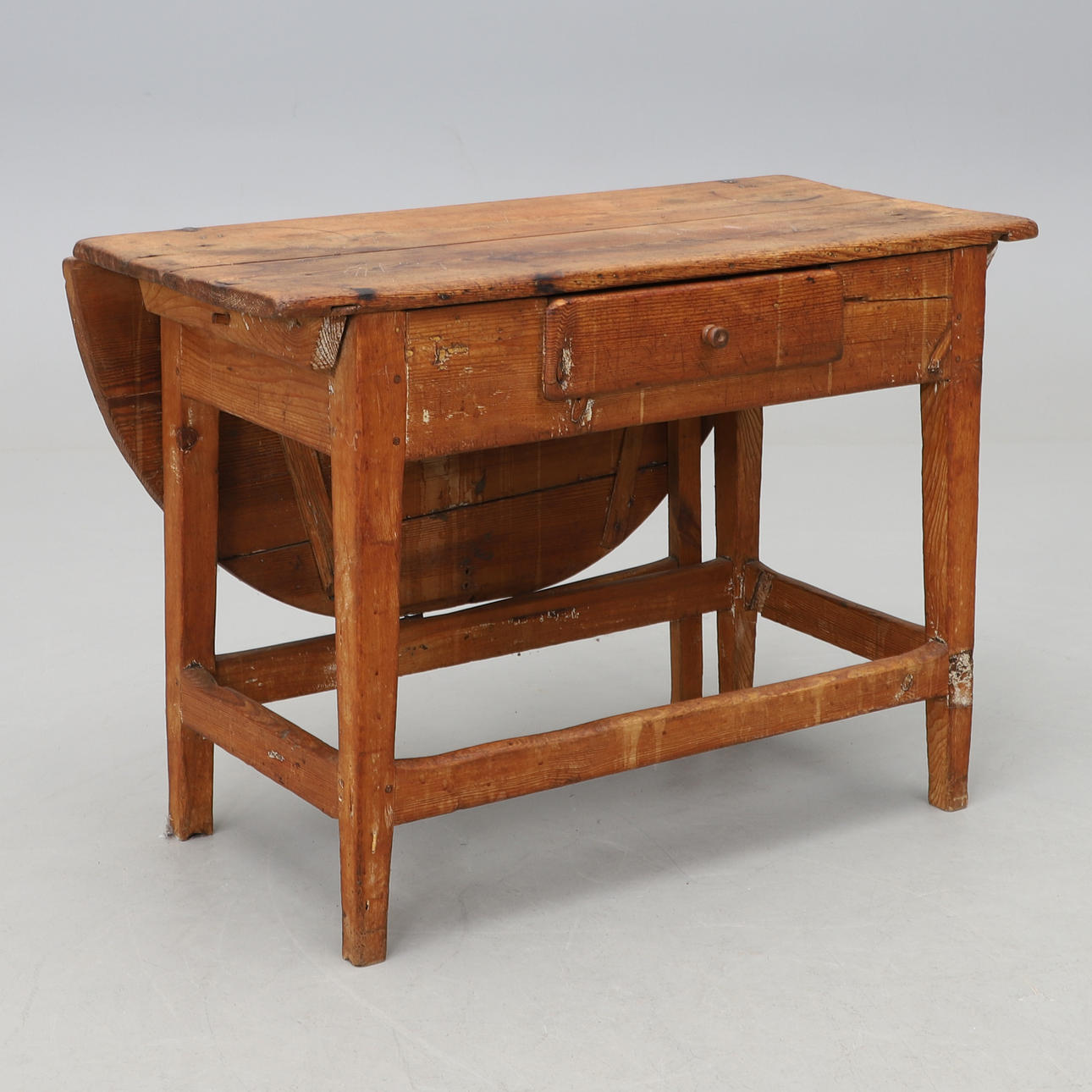 Taittopöytä ja laatikko, 1800-tal.