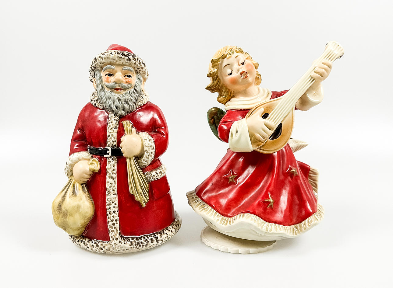 GAME BOXES, SANTA & ANGEL, Goebel, West Germany.