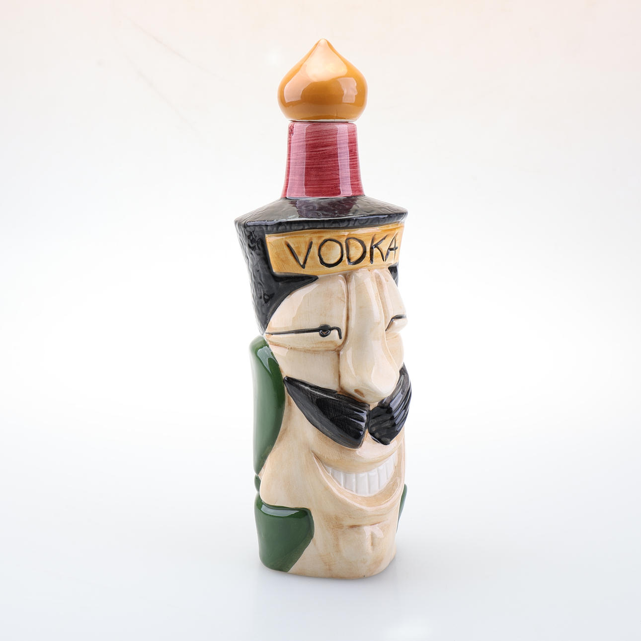 A flintware bottle, “Vodka”, Jie, Gantofta, Sweden.
