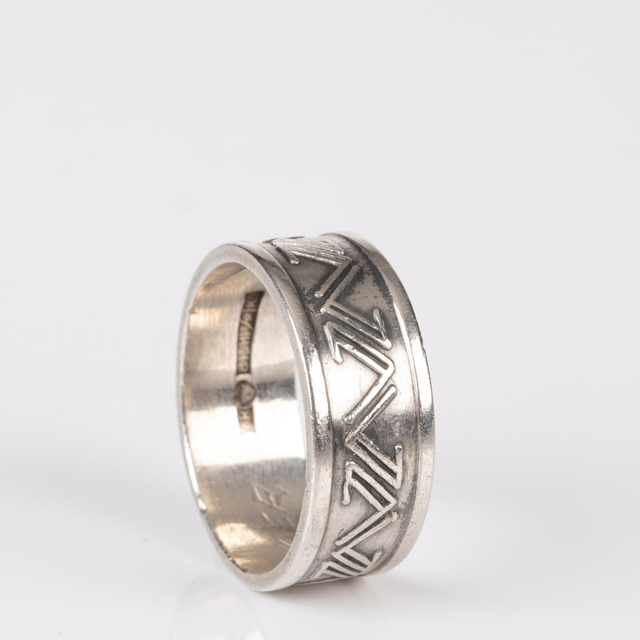 ANILLO, plata, Abel Rantanen, Finlandia, 1963.