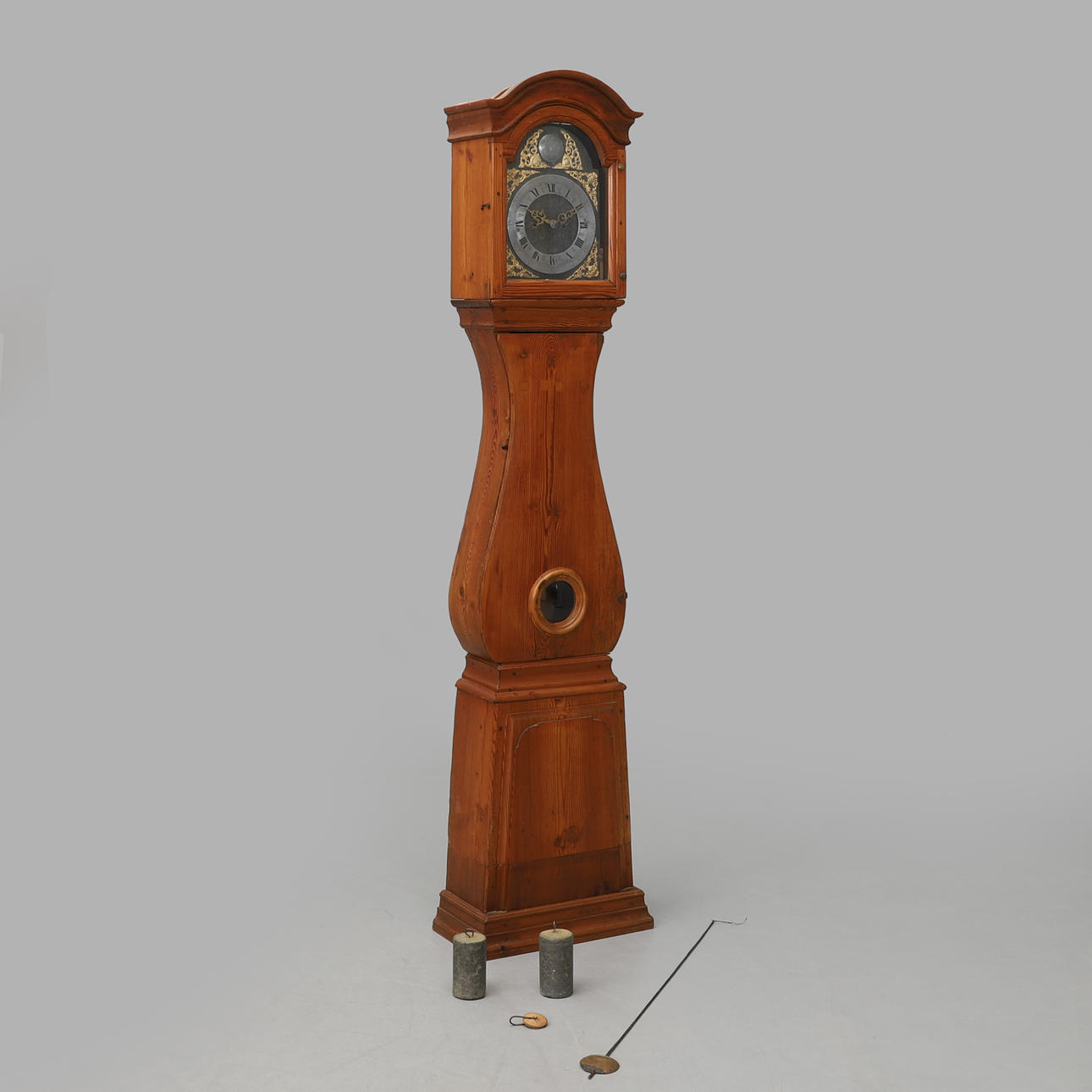 A Swedish 17th/19th century floor clock.