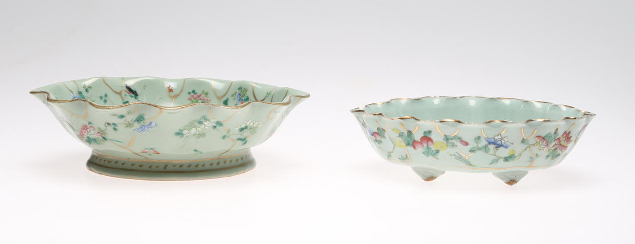 SKÅLAR, 2 st, porslin, Kina, 17/1800-tal.