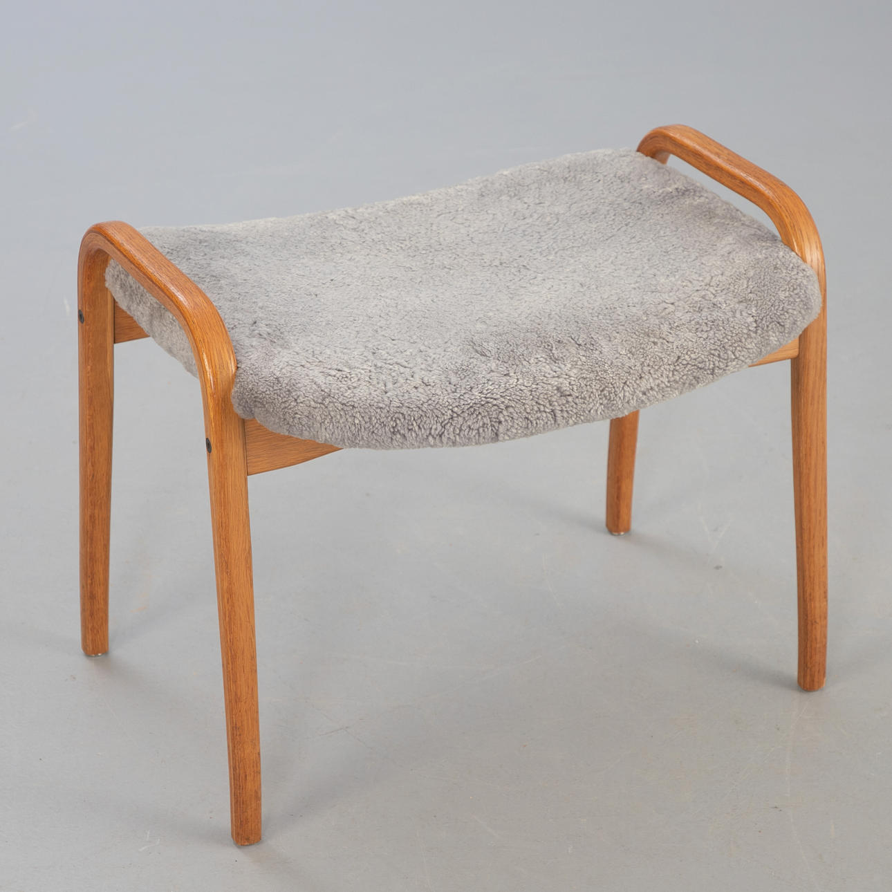 YNGVE EKSTRÖM. Swedese, Hocker 'Lamino'.