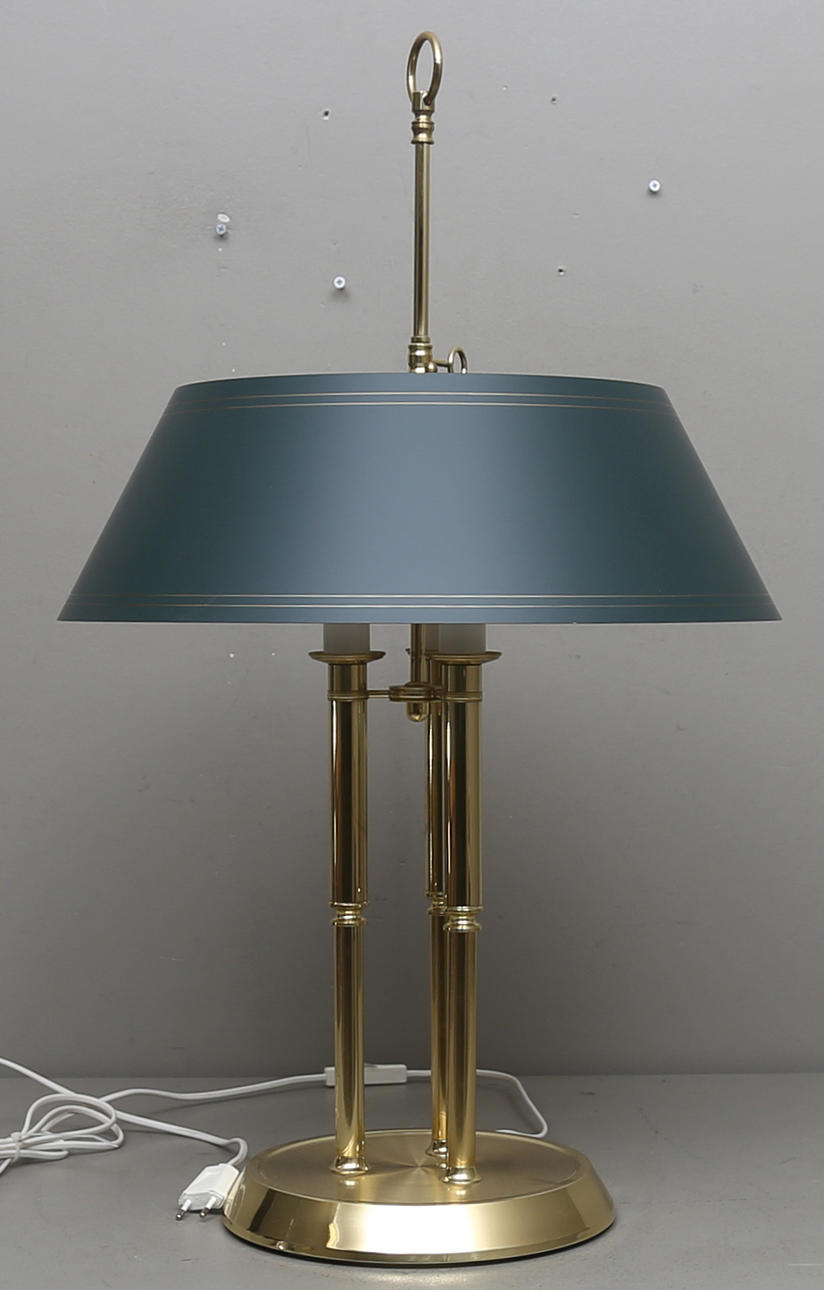 BORDSLAMPA, metall, Örsjö, 1900-talets andra hälft.