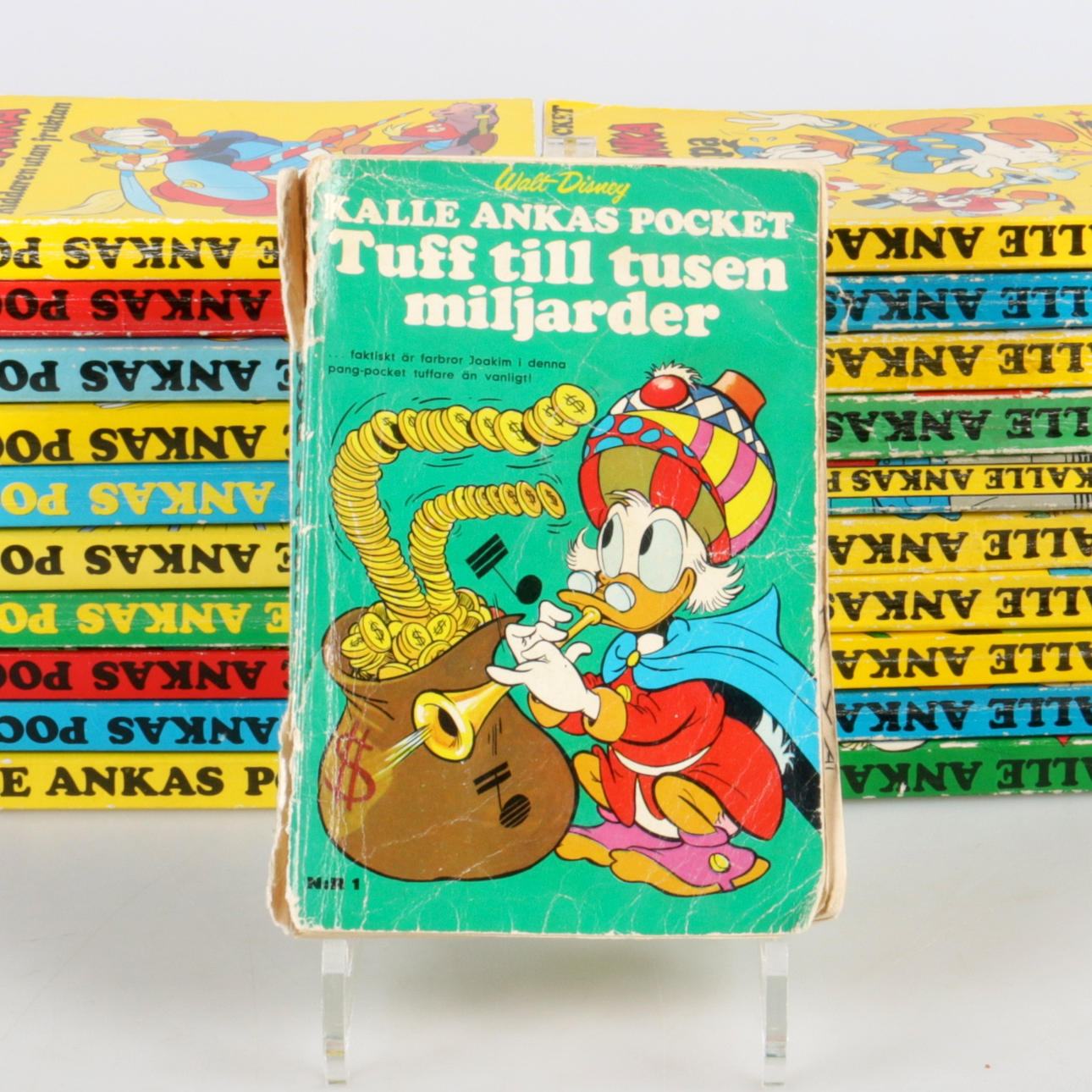 BÖCKER, 21 st. Kalle Anka Pocket, Nr 1 - 22.