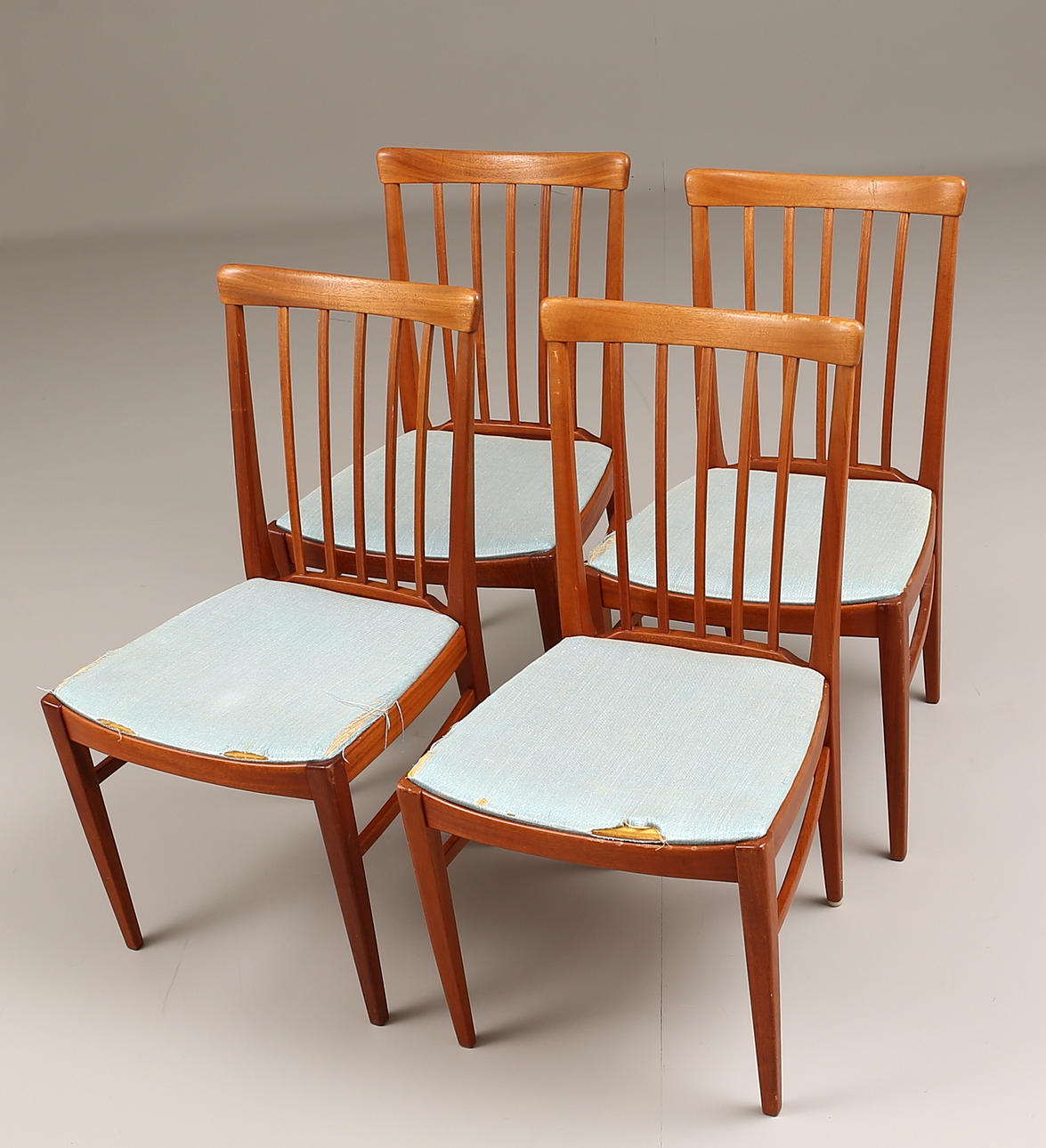 STOLAR, 4 st, "Herrgården" Carl Malmsten, Bodafors Möbelfabrik.