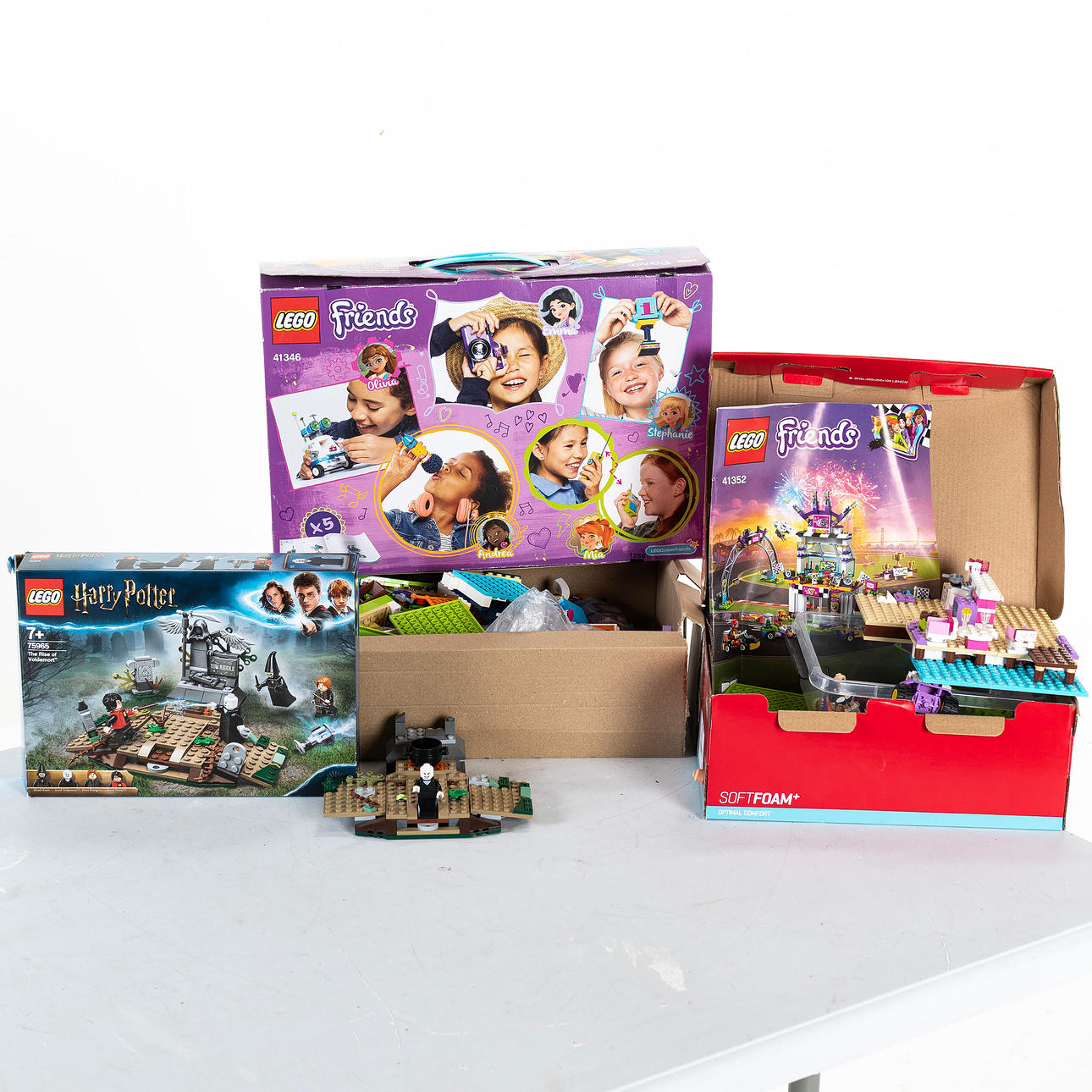 LEGO, eine Party, Freunde.