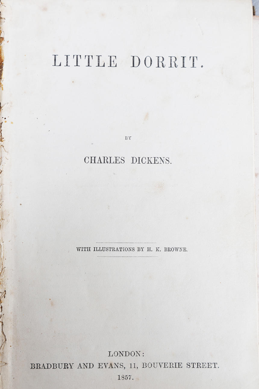 CHARLES DICKENS «LITTLE DORRIT», PRIMERA EDICIÓN.