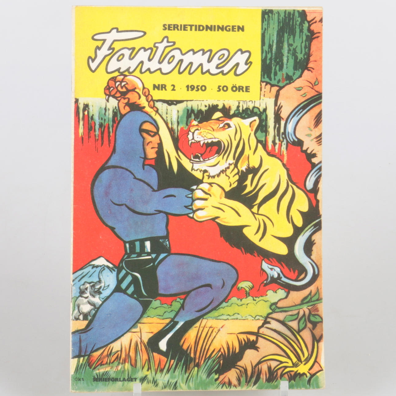 SERIETIDNING, Fantomen, Nr 2, 1950.