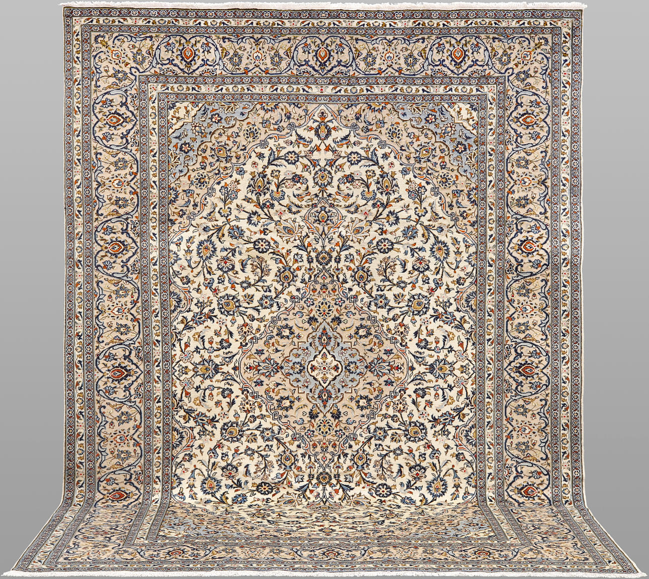 ORIENTTEPPICH. Kerze Keshan Fine, 357x244 cm.