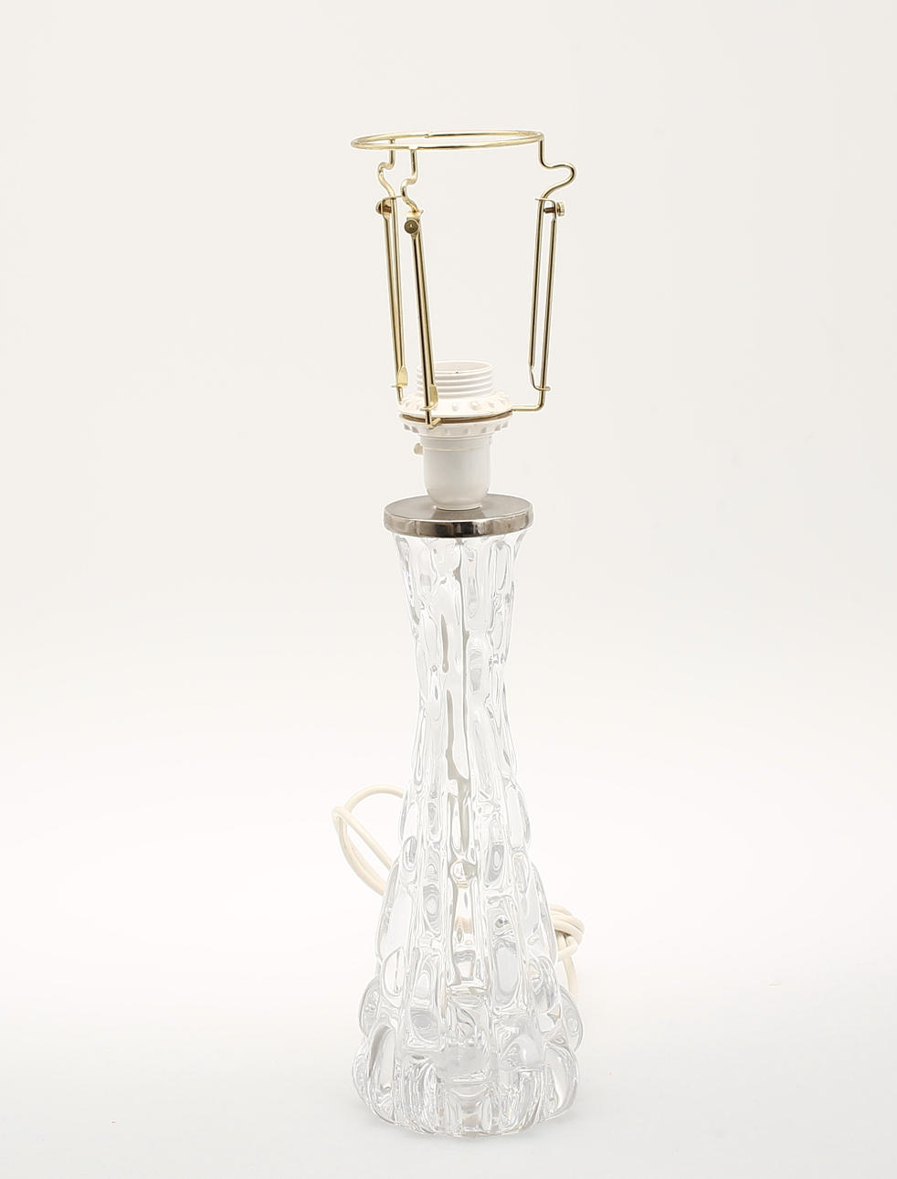 BORDSLAMPA, glas, Orrefors.