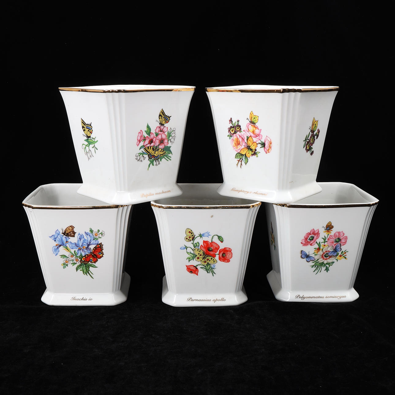 YTTERFODER, 5 st, porslin, Collection, Fyrklövern.