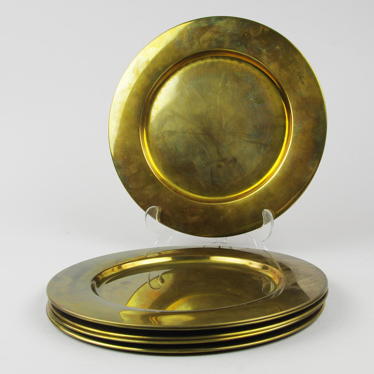 KUVERTALLRIKAR, 6 stycken, mässing, Stelton.