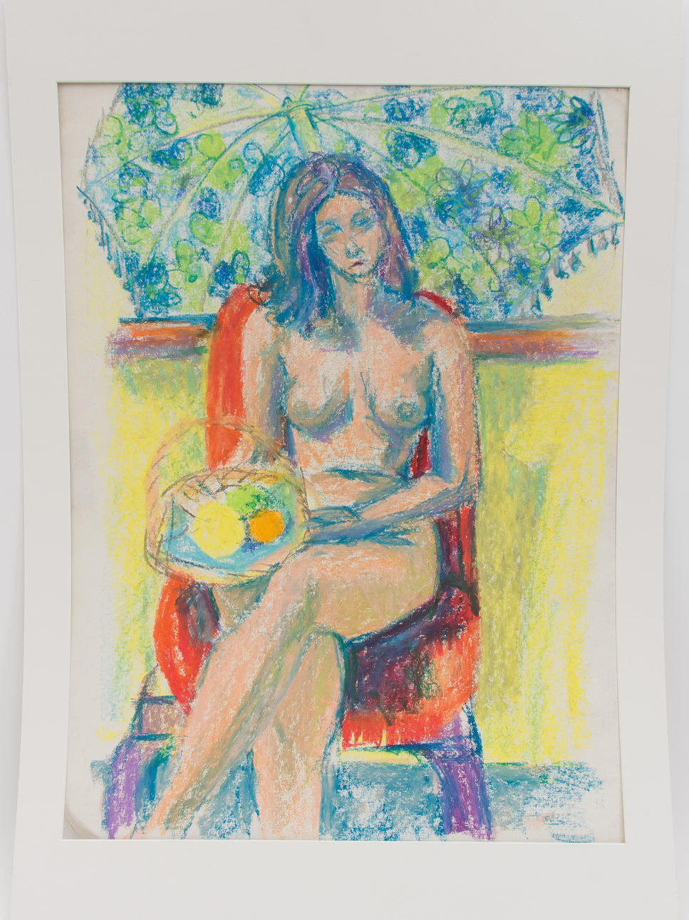 WERNER DIETZ. pastell.