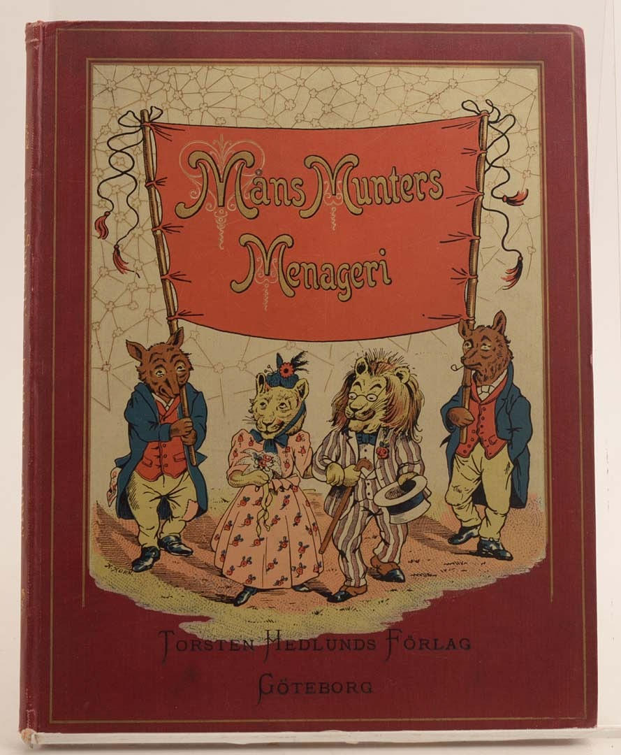 HELENA. Måns Munters menageri eller Den lustiga djurboken för små och stora.