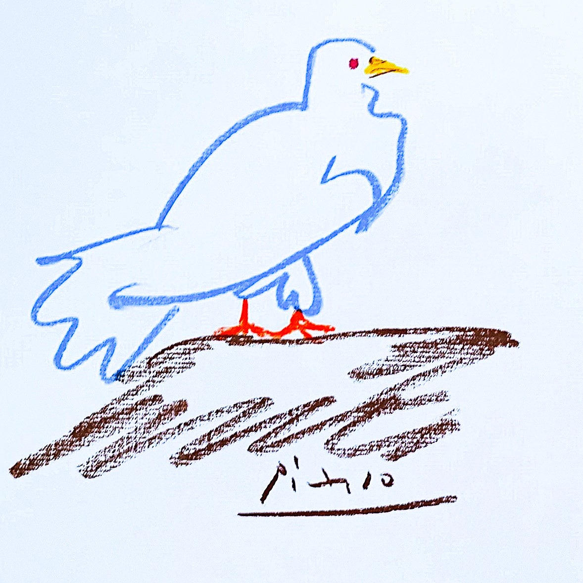 PICASSO, PABLO. IMPRESIÓN OFFSET, 1962.