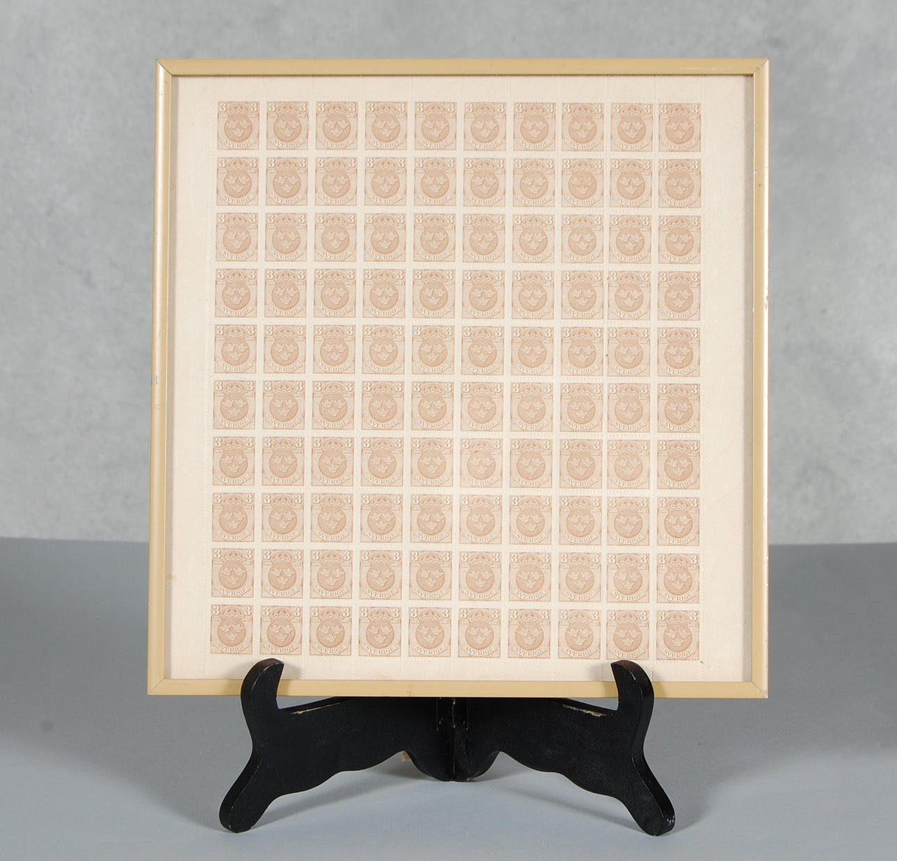 FRIMÄRKEN, 1 karta, 100 st, Sverige 3 öre.