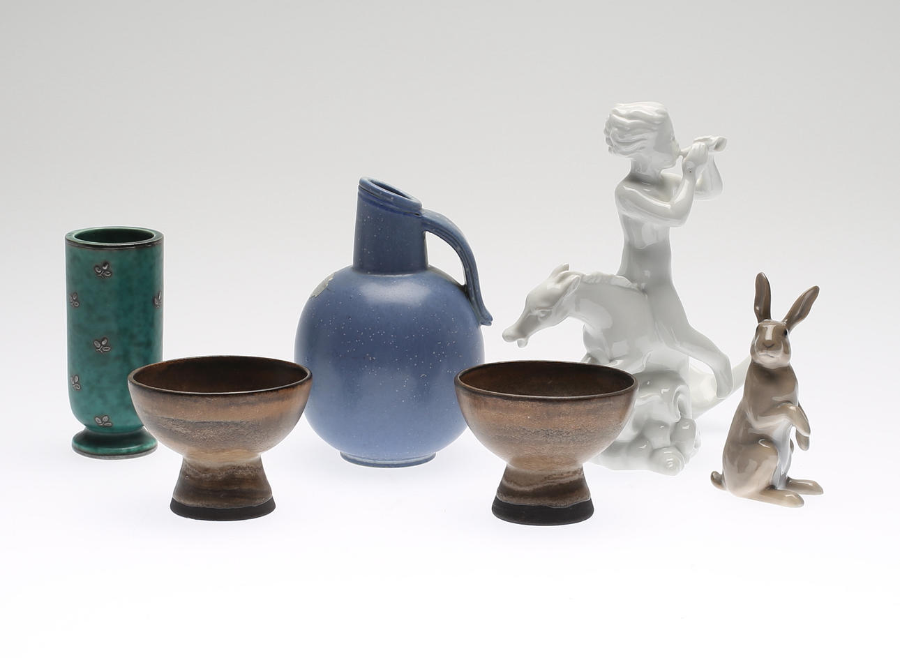 KERAMIK, Sverige samt Danmark, 6 del, Rörstrand, Gustavsberg, Bing o Gröndahl.