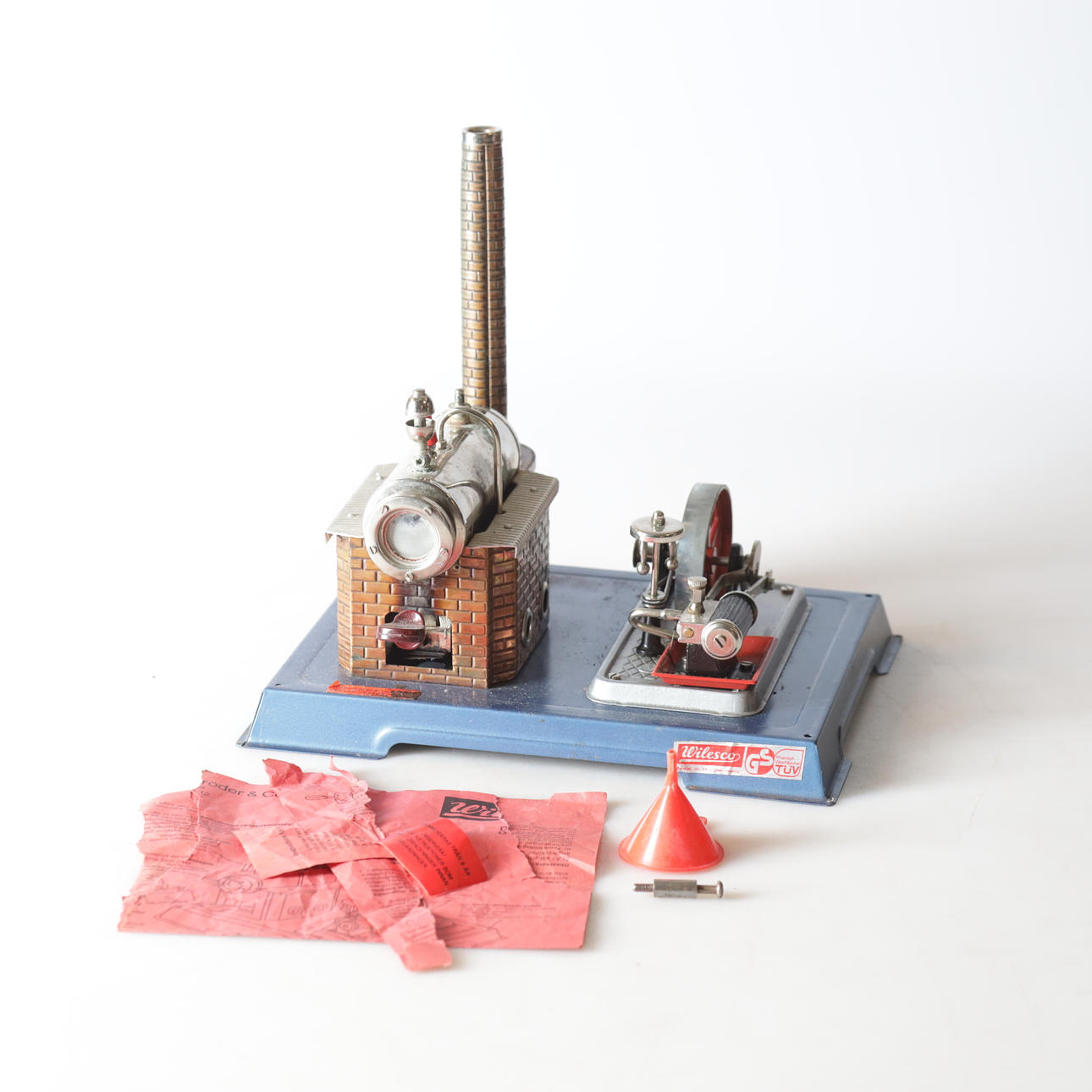 A steam engine, Wilesco D10, Germany, 20th century.