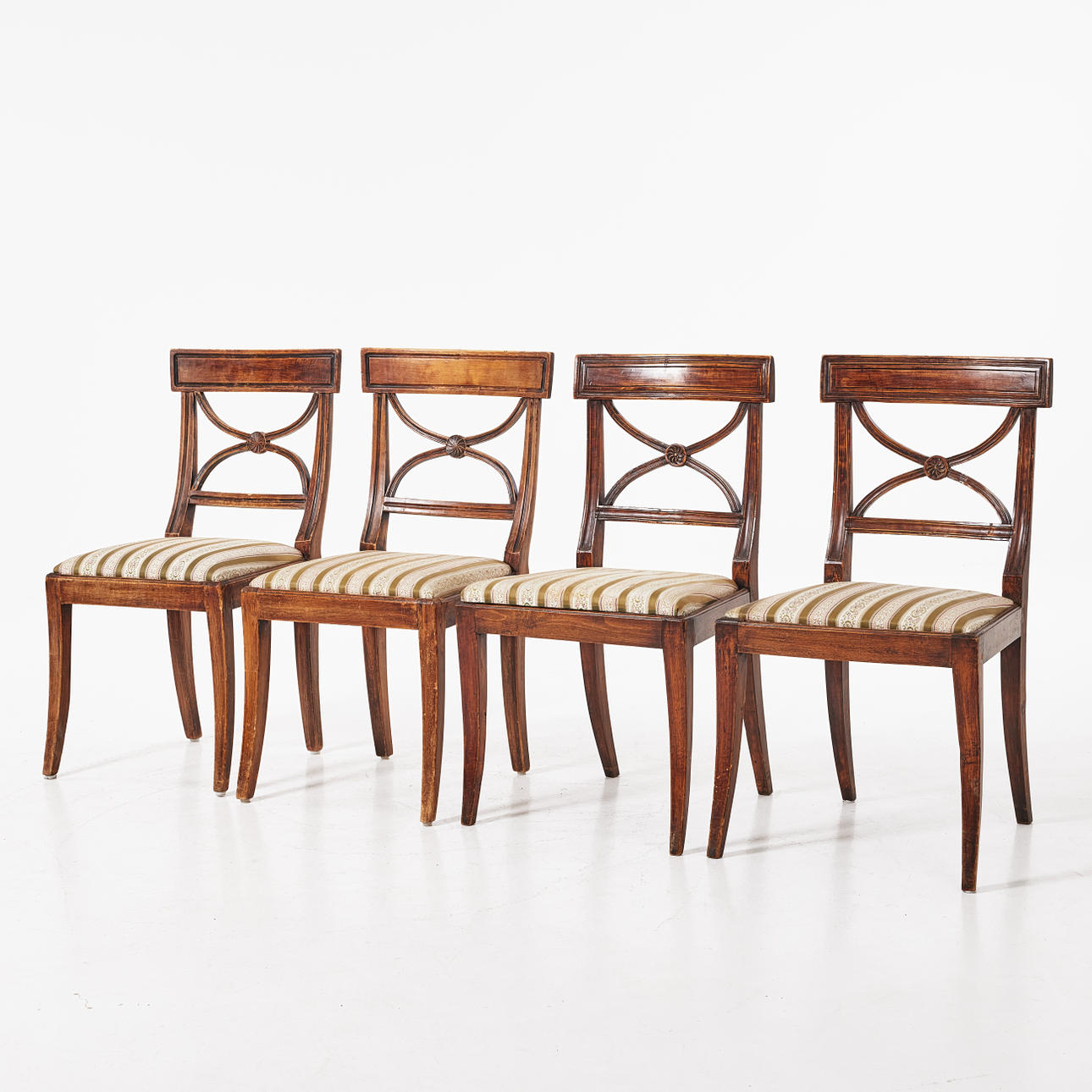 Bellman-tuoleja, 4 kpl, 1800-luku.