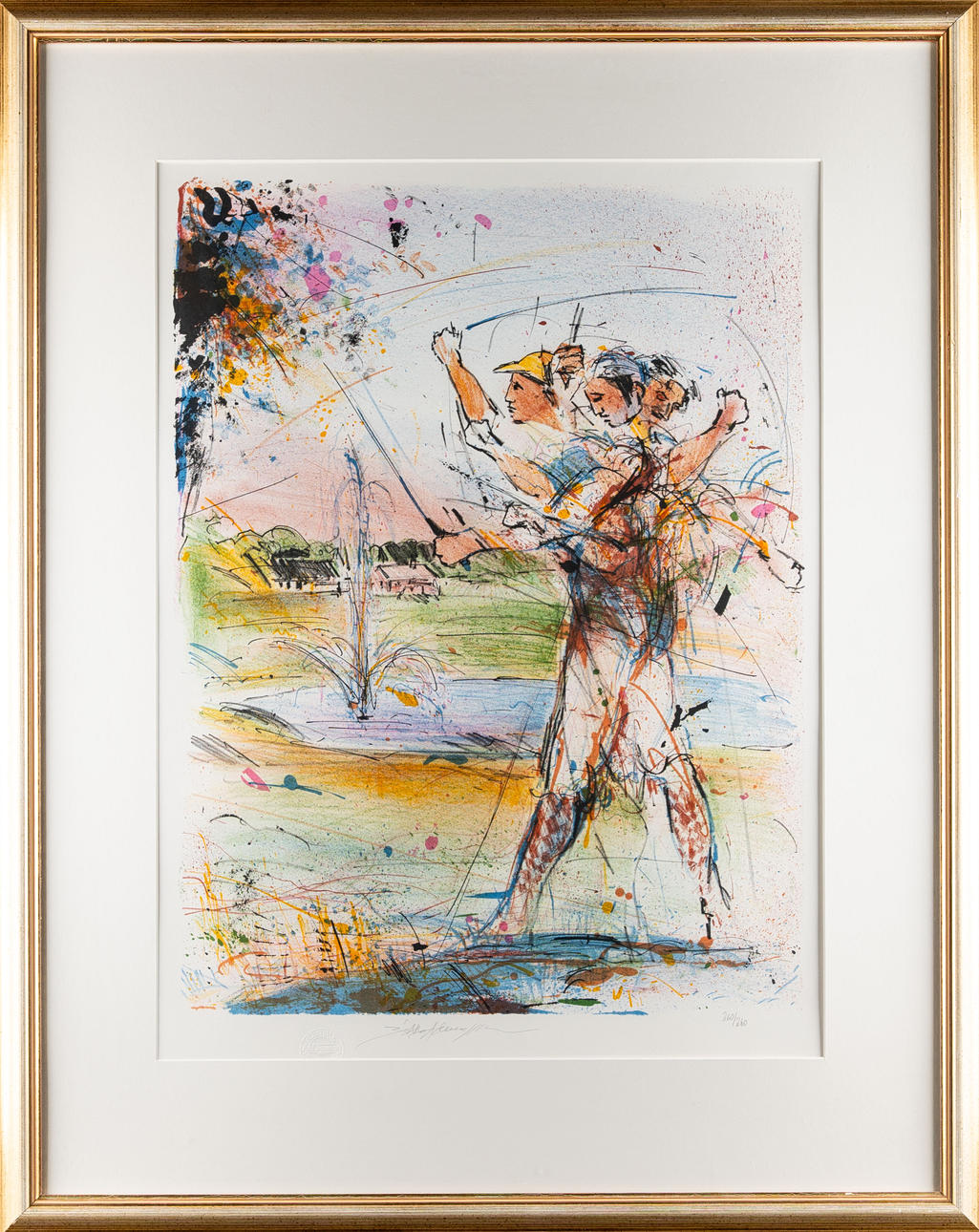 BO-ÅKE ADAMSON. Lithograph, Signed, Numbered 260/260.