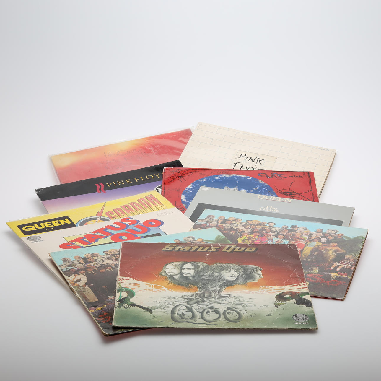 VINYLPLADER 10 stykker Rock.