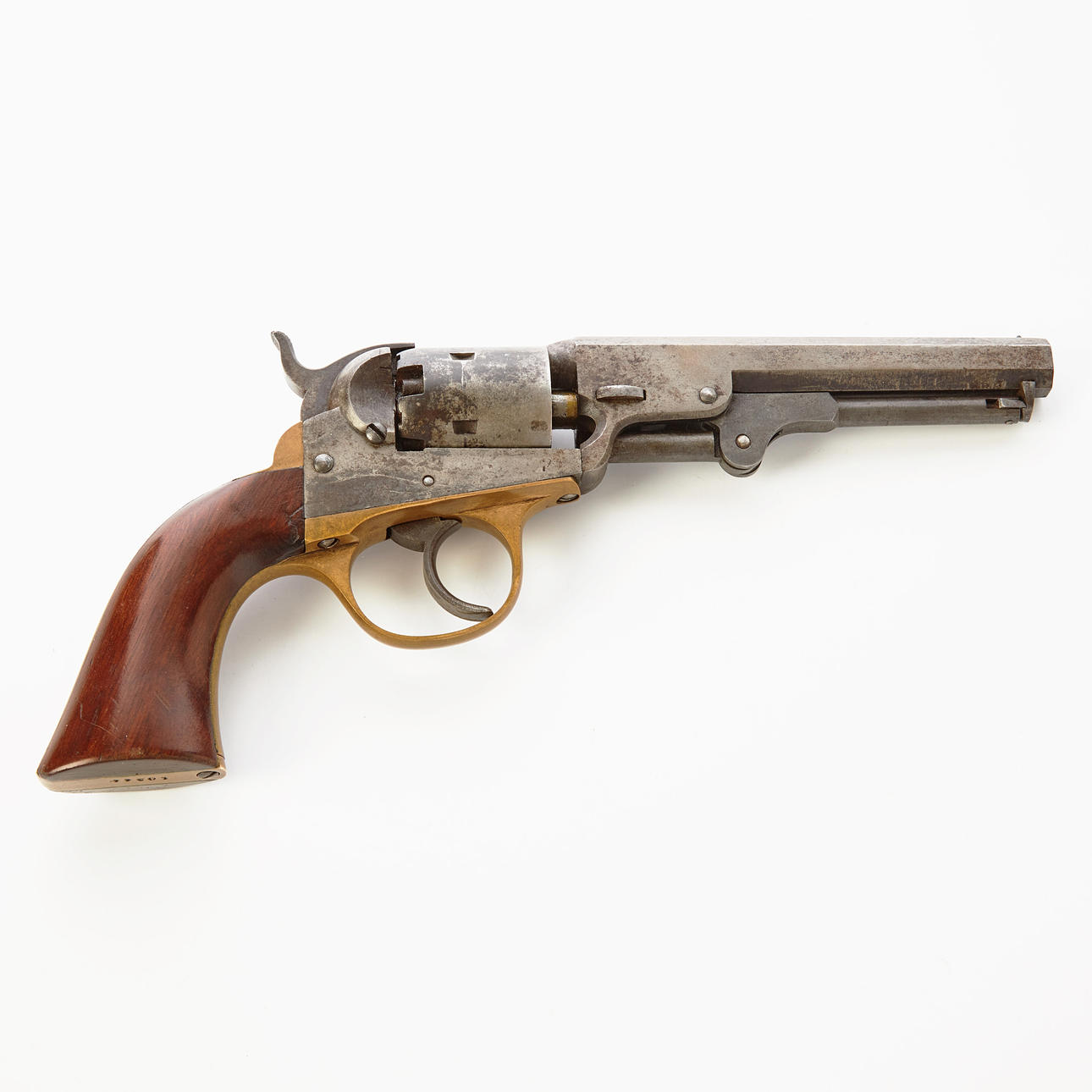 PERCUSSION REVOLVER, American, J M Cooper & Co, pocket, double-action ...