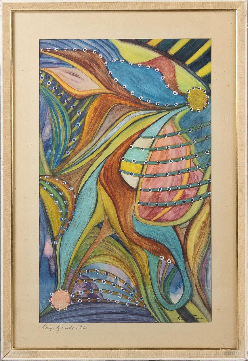 UNIDENTIFIED ARTIST, “Einar Ture”, signed and dated 1960.