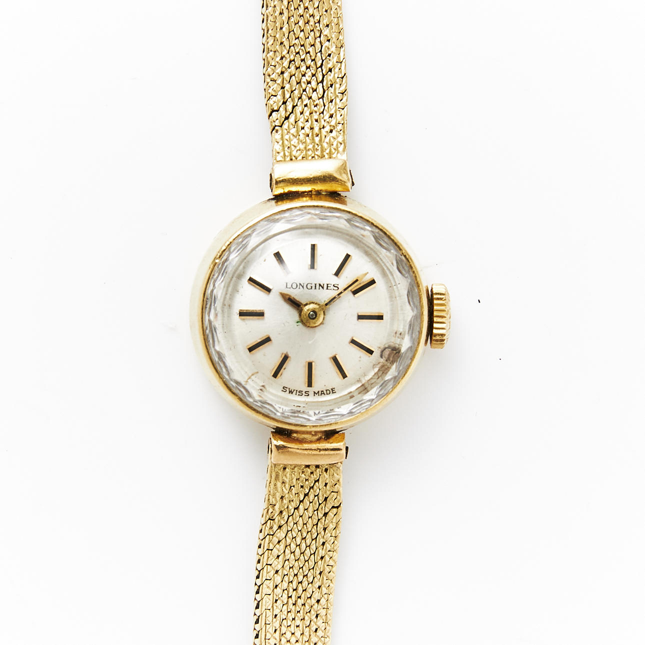 LONGINES, 18k guld armbåndsur, 1960'erne.