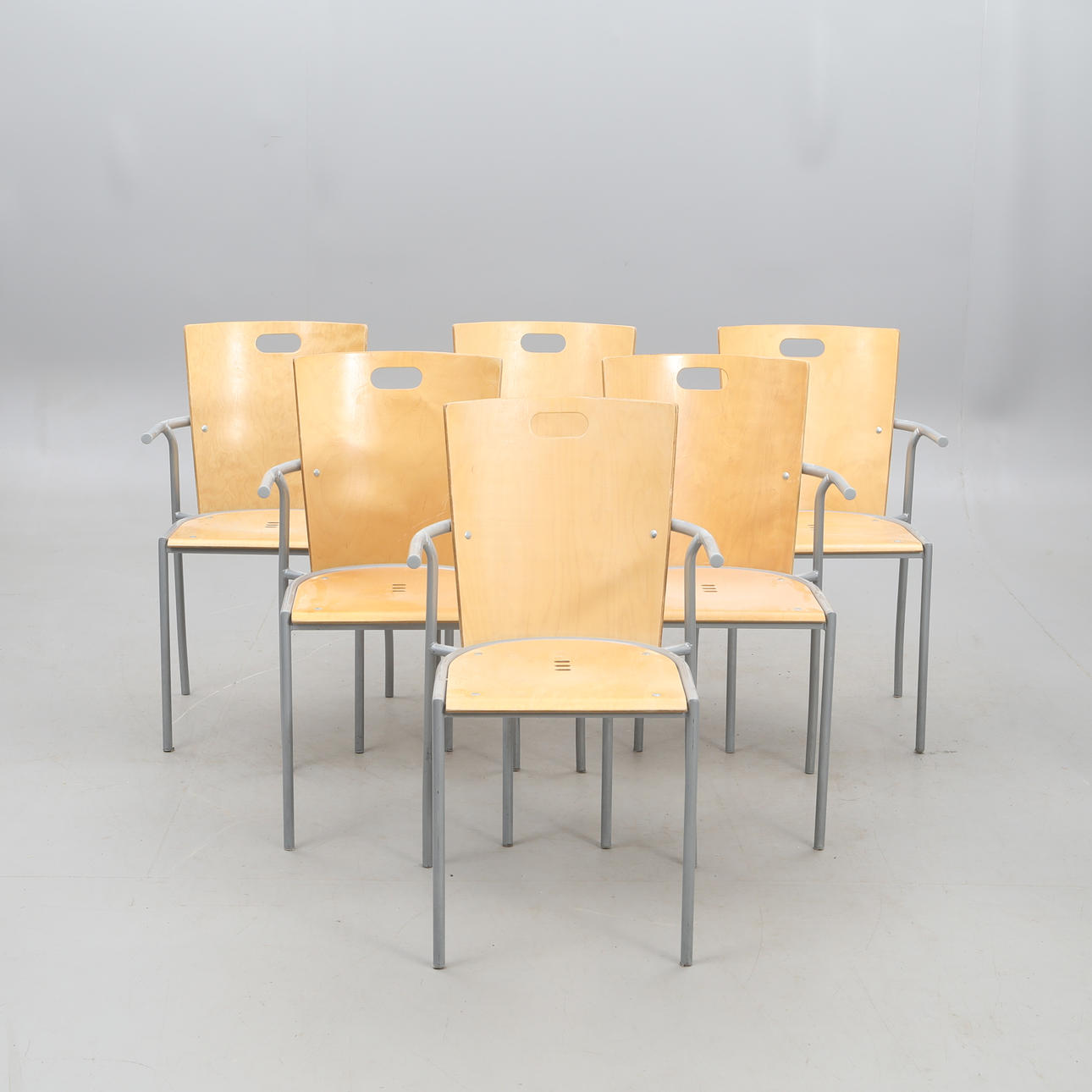 CHAIRS, 6 pcs. Ikea, contemporary.