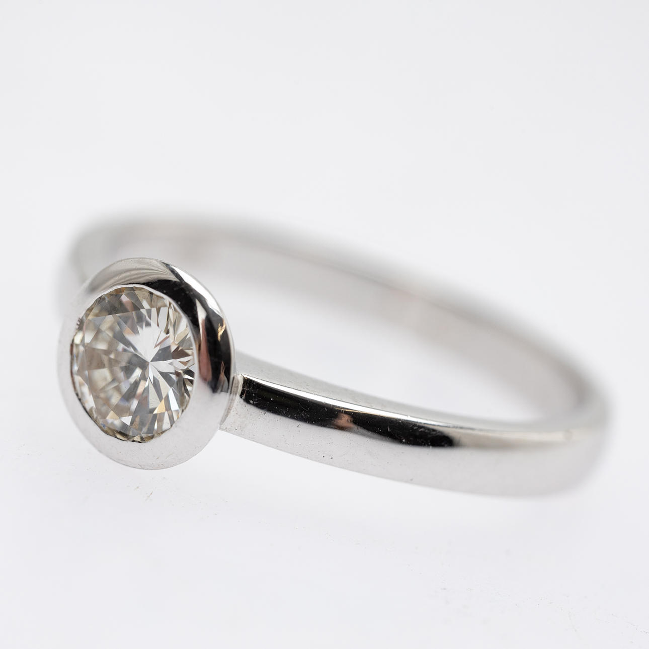 Solitär Diamantring.